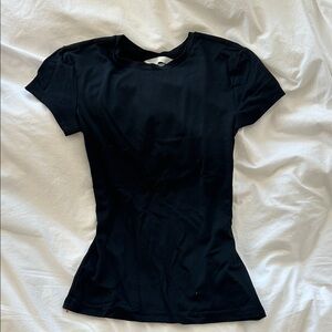 H&M Classic Black Short Sleeve Tee